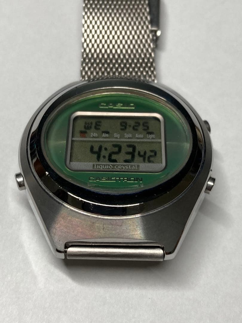 【稼働品】CASIO CASIOTRON TRN-03 グリーン