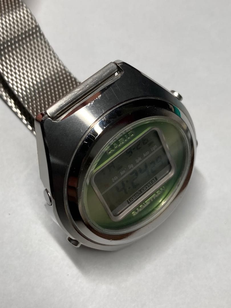 【稼働品】CASIO CASIOTRON TRN-03 グリーン