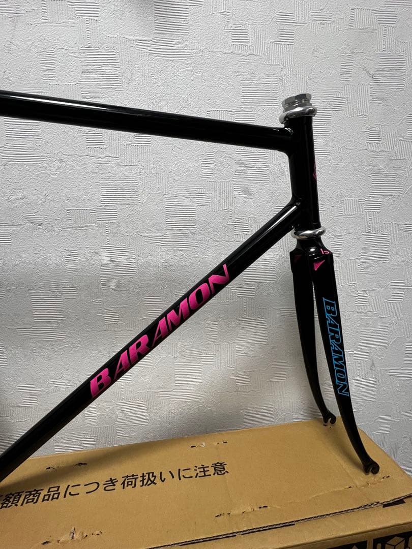 BARAMON ピスト・シングルスピードフレーム ブラック