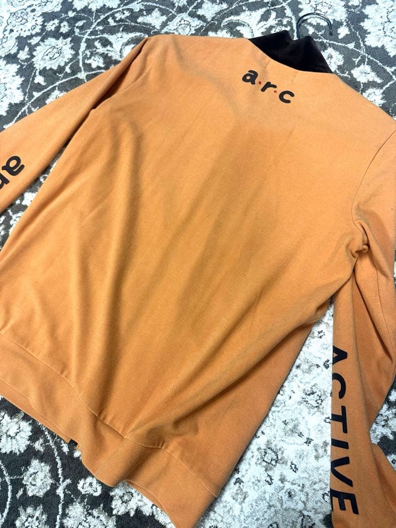 値下げ★アルチビオ のセットアップ　キャメルトップ＆前後異柄スカート⭐︎36