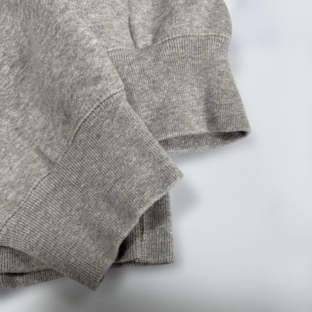 ✨kolor カラー20AW 裏起毛レイヤードスウェットパーカー グレーM