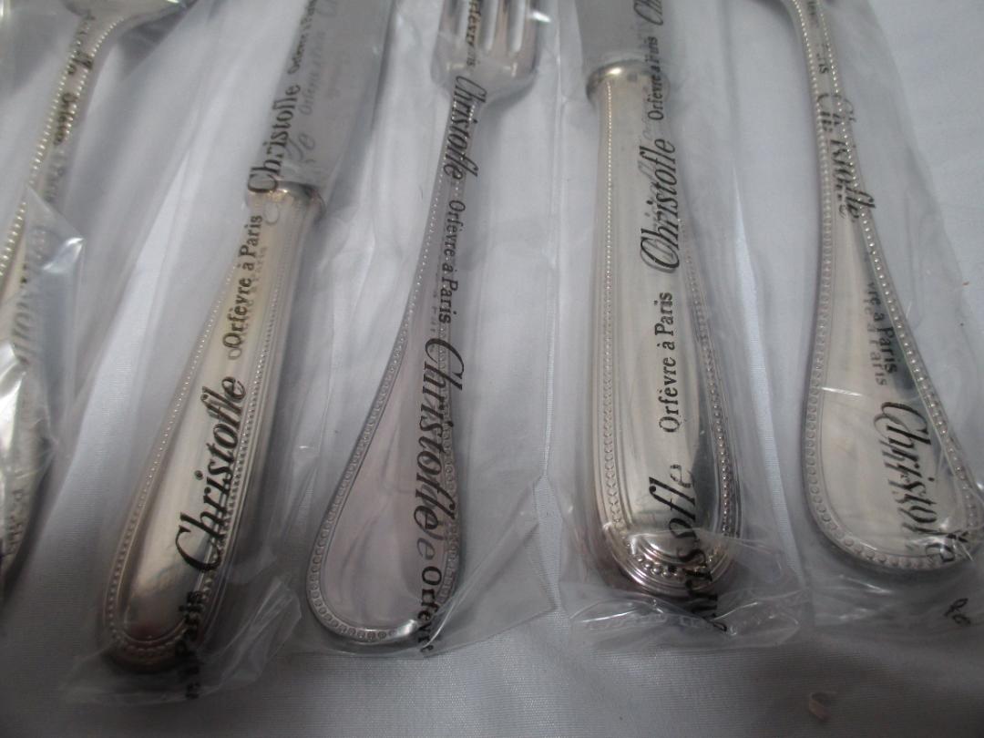 【新品未使用】Christofle クリストフル　カトラリーセット　12点セット
