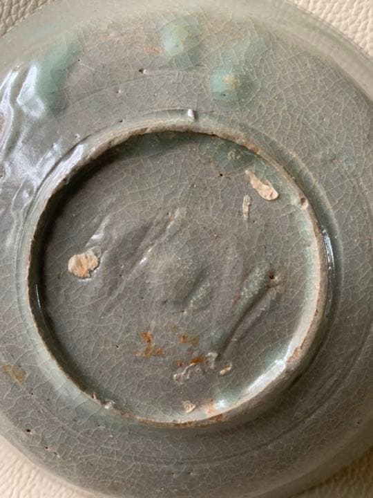 お皿 大皿 李朝古磁 高麗青磁 骨董