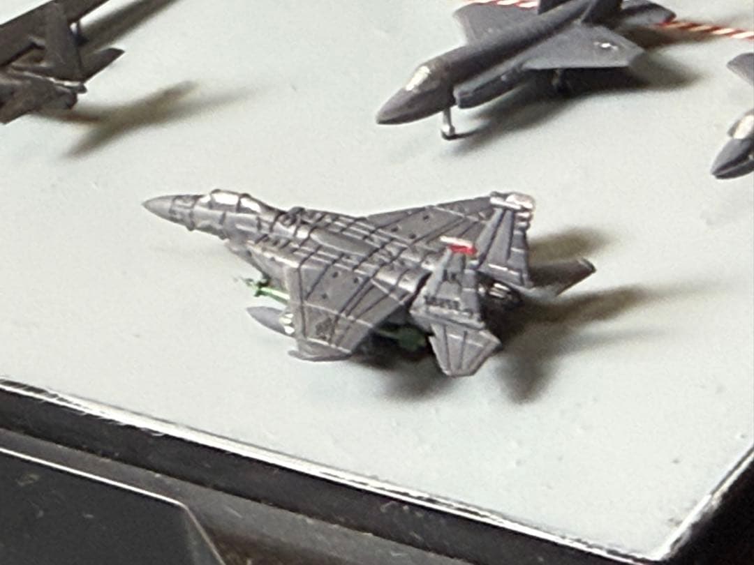 1/700 米軍基地ジオラマ　航空機付き