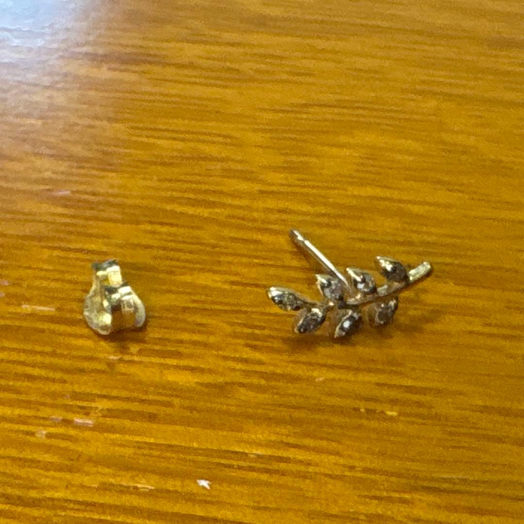 アルティーダウード　リーフパヴェ　ピアス