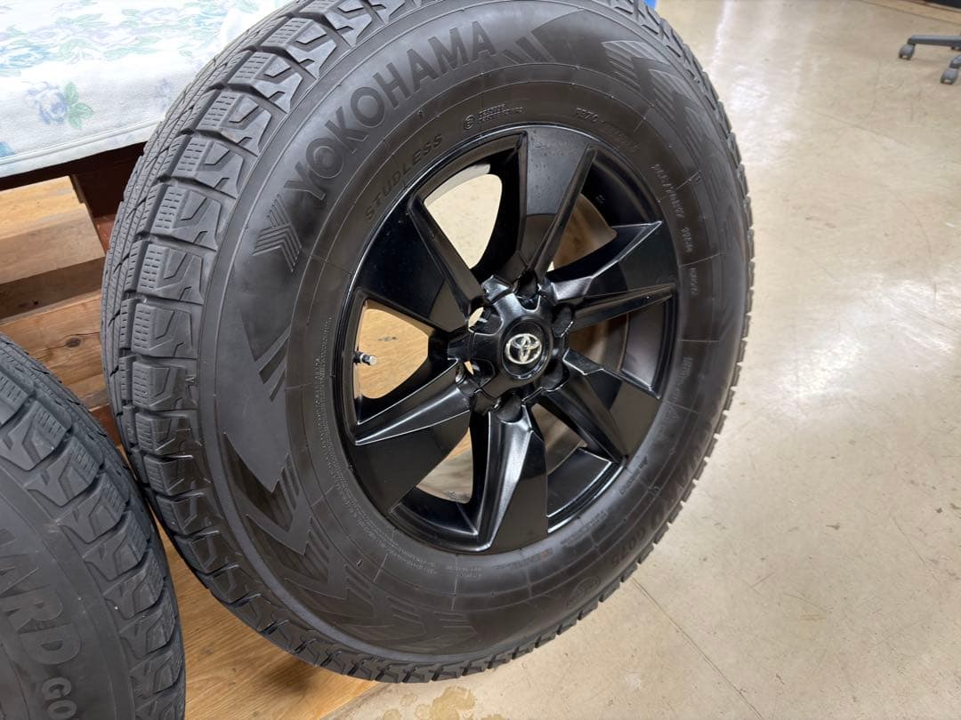 ランドクルーザープラド 純正ホイール Ice GUARD スタッドレス4本セット