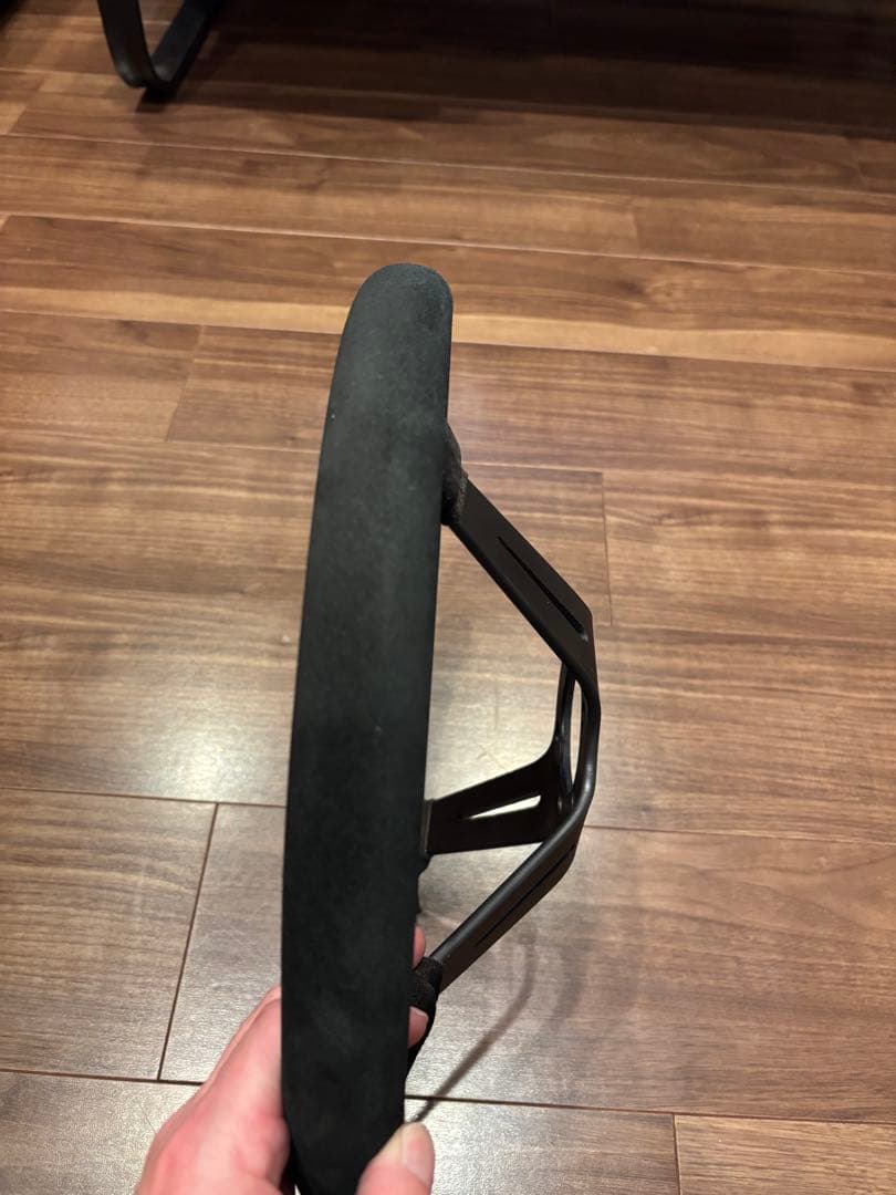 正規品Sabelt スエード ステアリング 本体Φ340 ディープ95mm