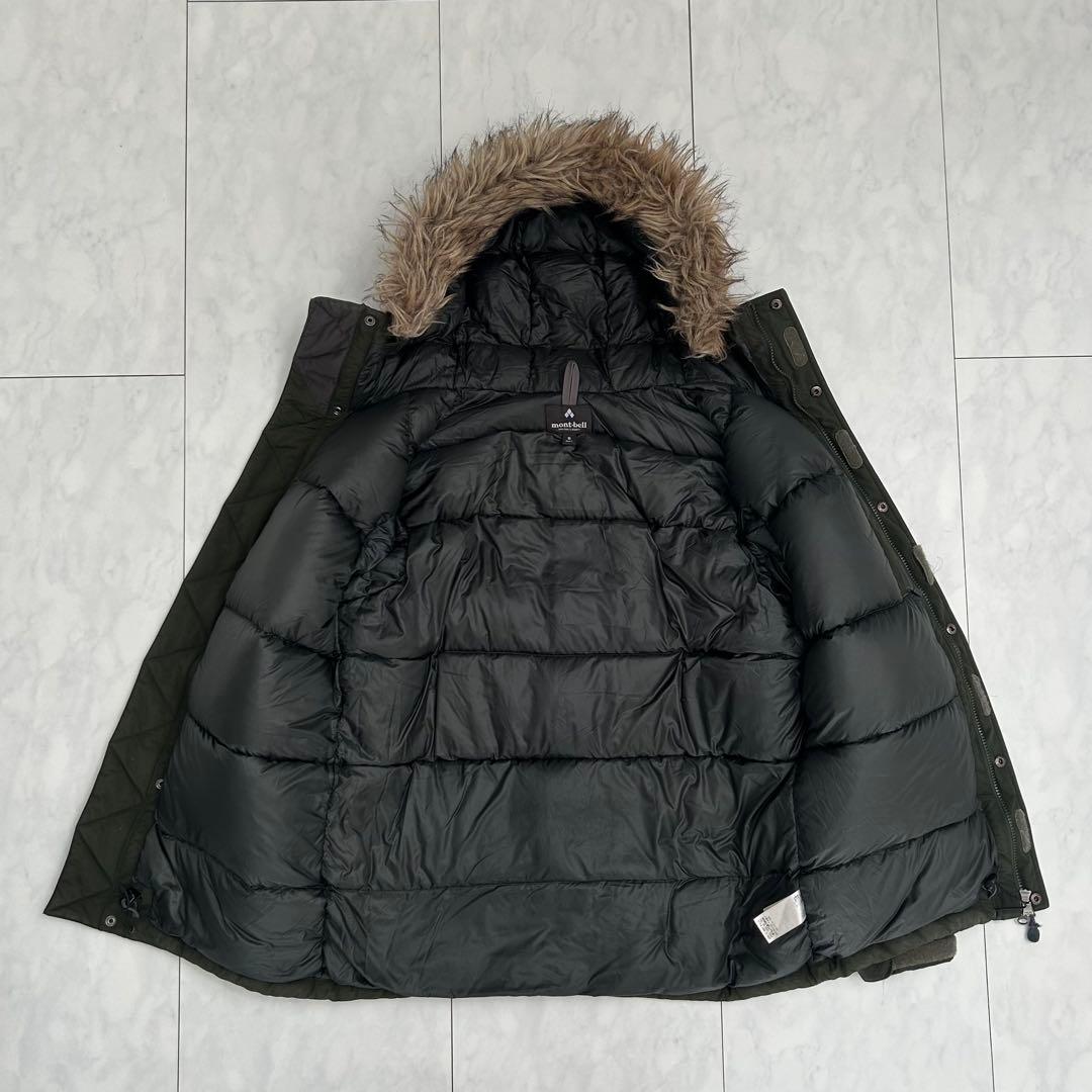 【大人気モデル】mont-bell ローガンダウンパーカ　ダウン90% ファー