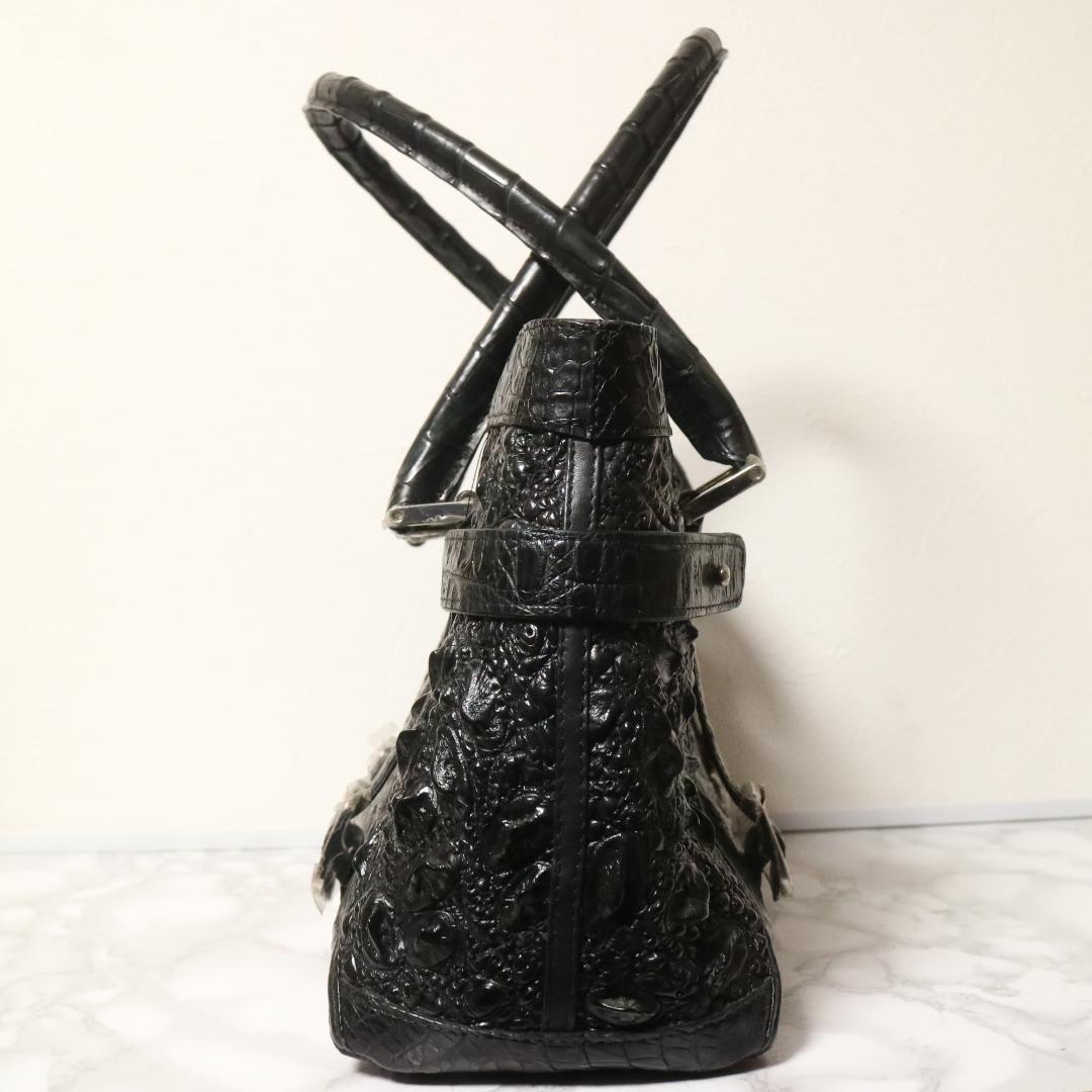 超美品　FINDIG　カイマンワニ革　高級品　定価15万円