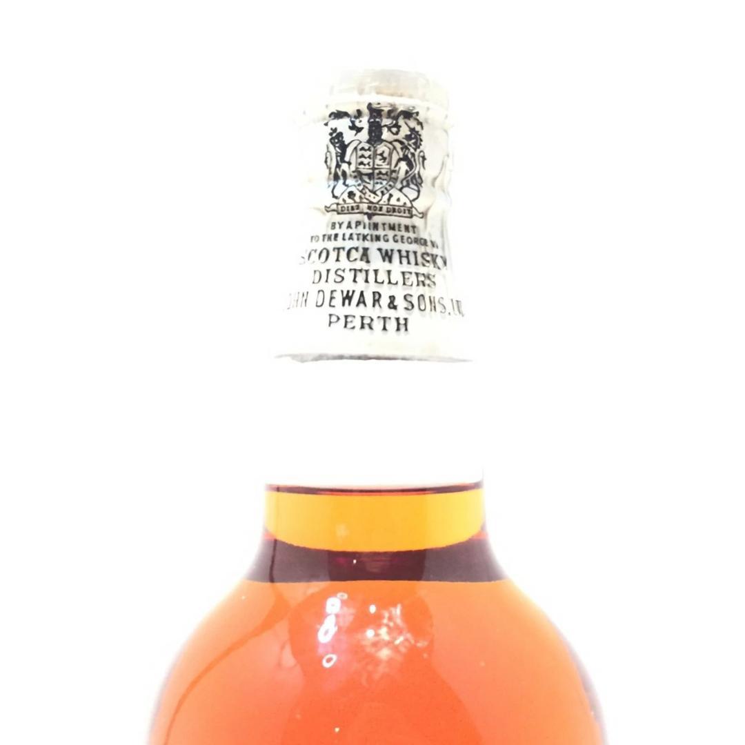 オールドボトル デュワーズ ホワイトラベル TINキャップ