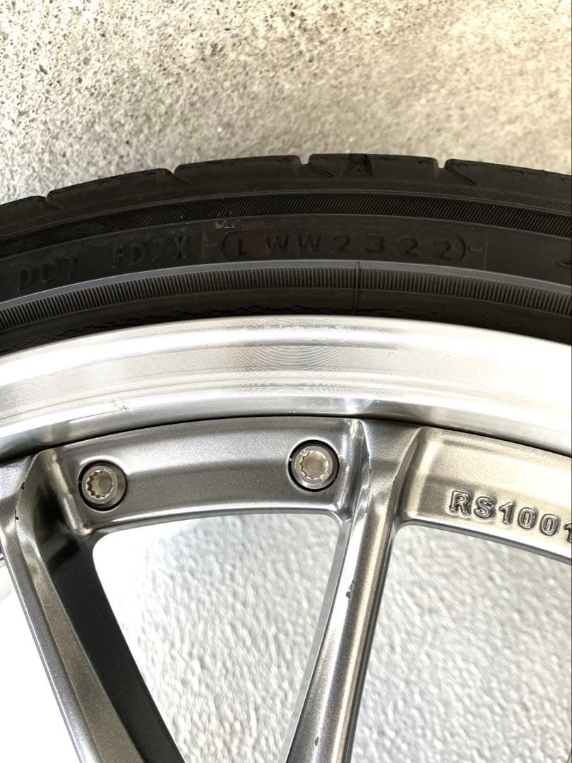 BBS RS-N 20インチホイール+タイヤ4本セット　前8.5J／後9.5J