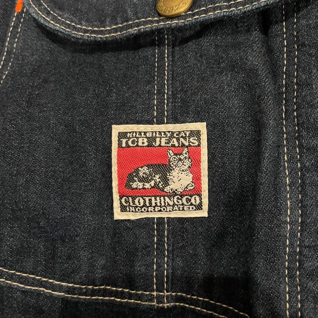 TCB Jeans ダークブルー オーバーオール