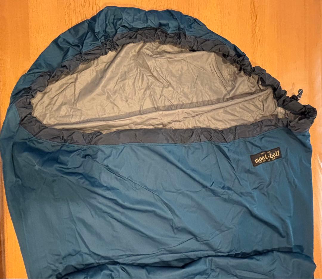 mont-bell シュラフカバー紺色