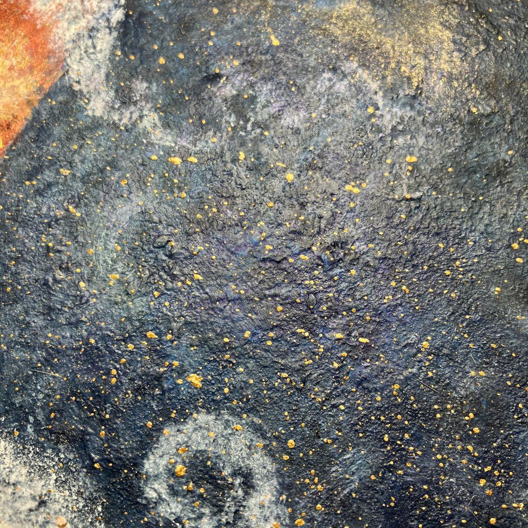 トールペイント作品♡ボビータカシマ♡Snoozing Santa Moon...