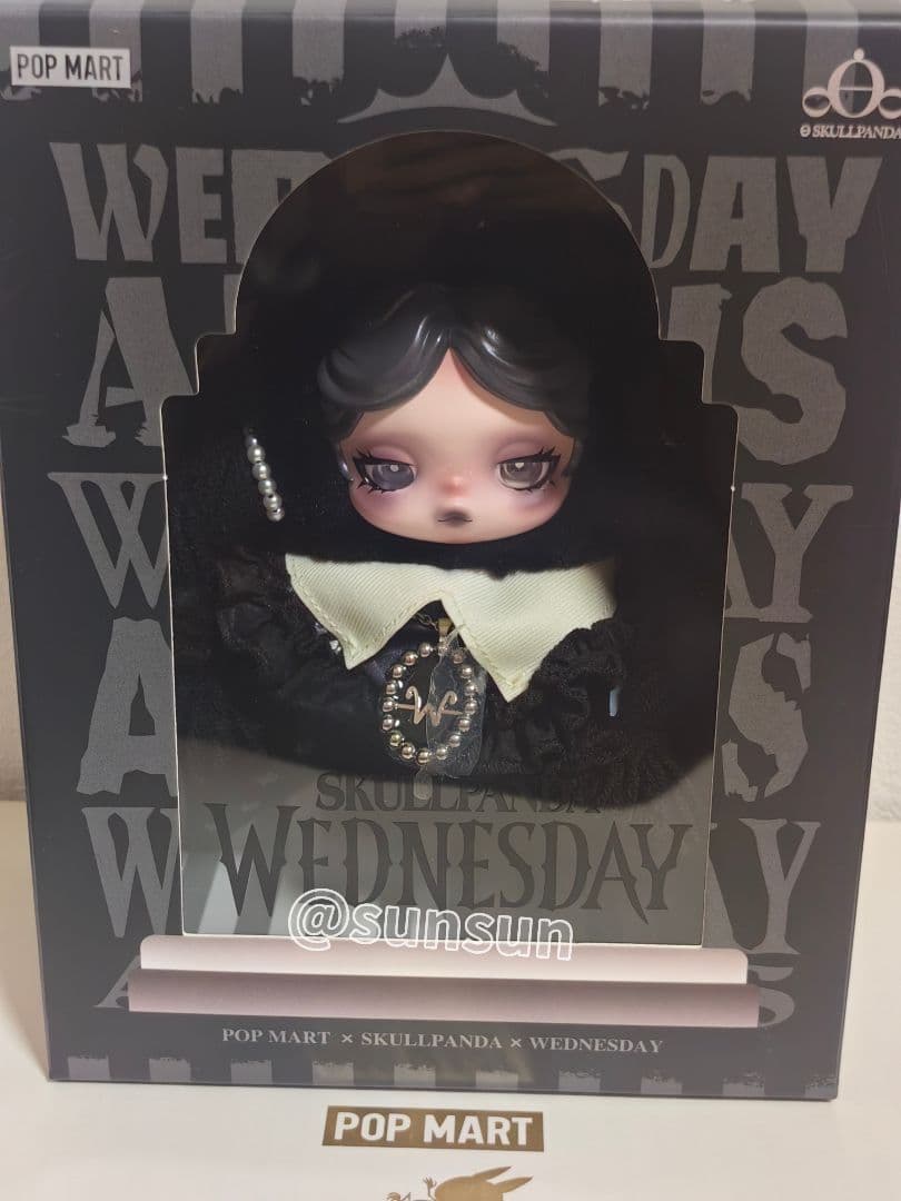 A*L様 スカルパンダ SKULLPANDA x Wednesday アメリカ