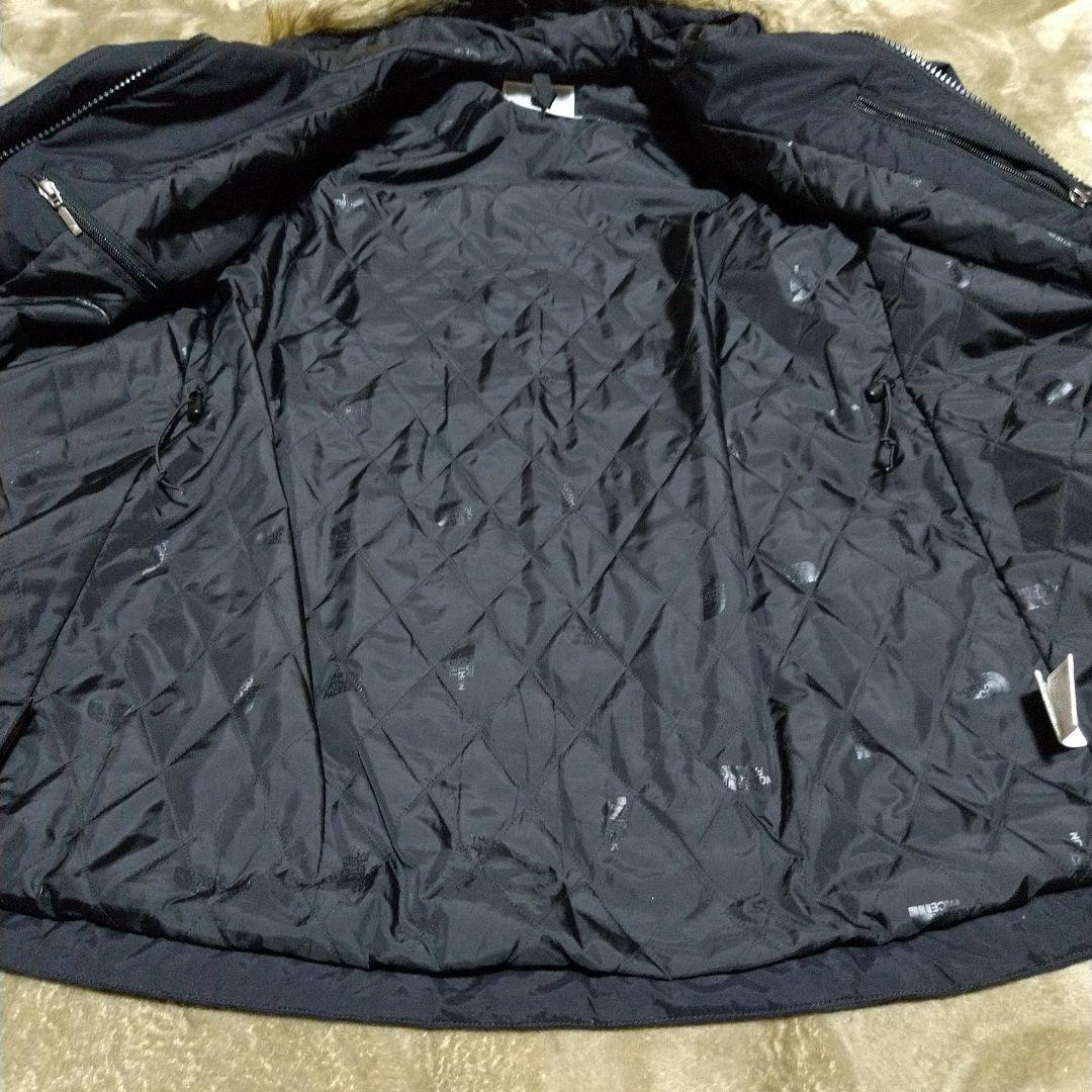 美品 ノースフェイス 中綿 ダウン モッズコート レディース Lサイズ