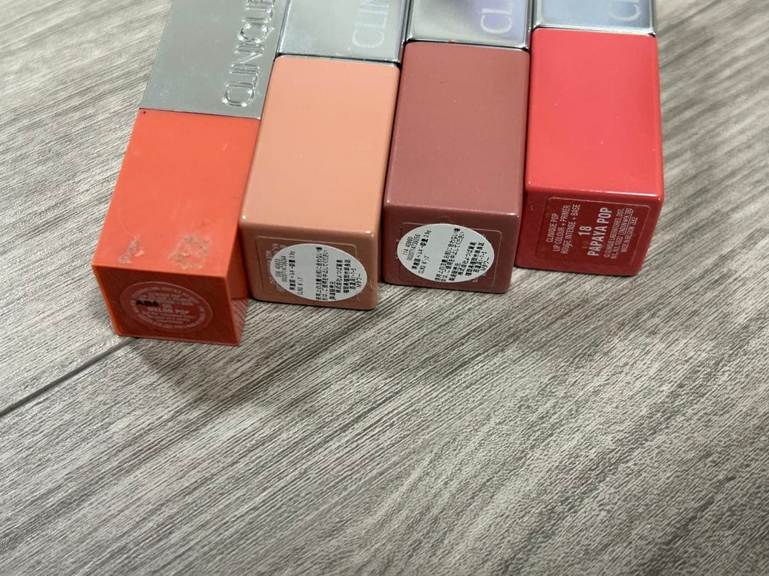 クリニーク チークポップ リップおまとめ売り10点CLINIQUE