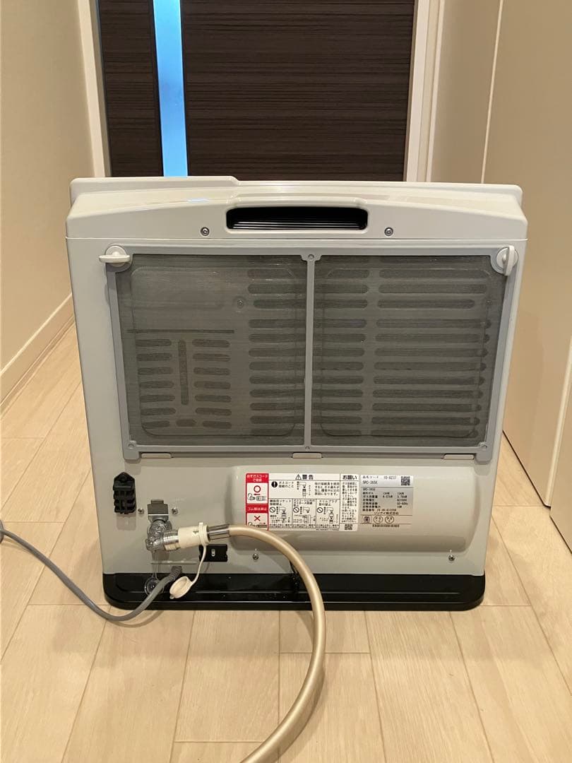 リンナイ ガスファンヒーター SRC-365E 2024年製 ホワイト 都市ガス