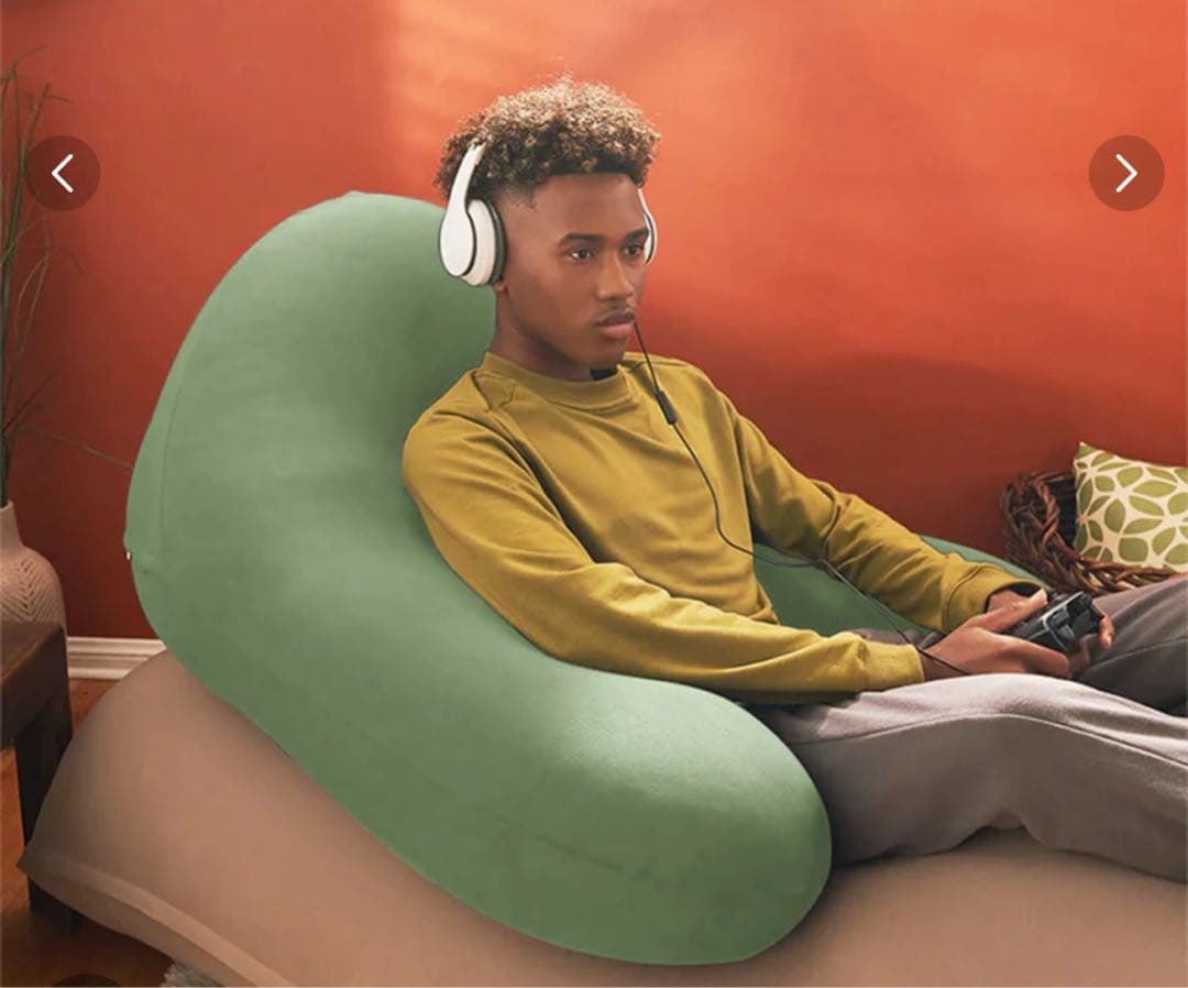 yogibo ヨギボーゴースト 赤　アクアブルー　カバー