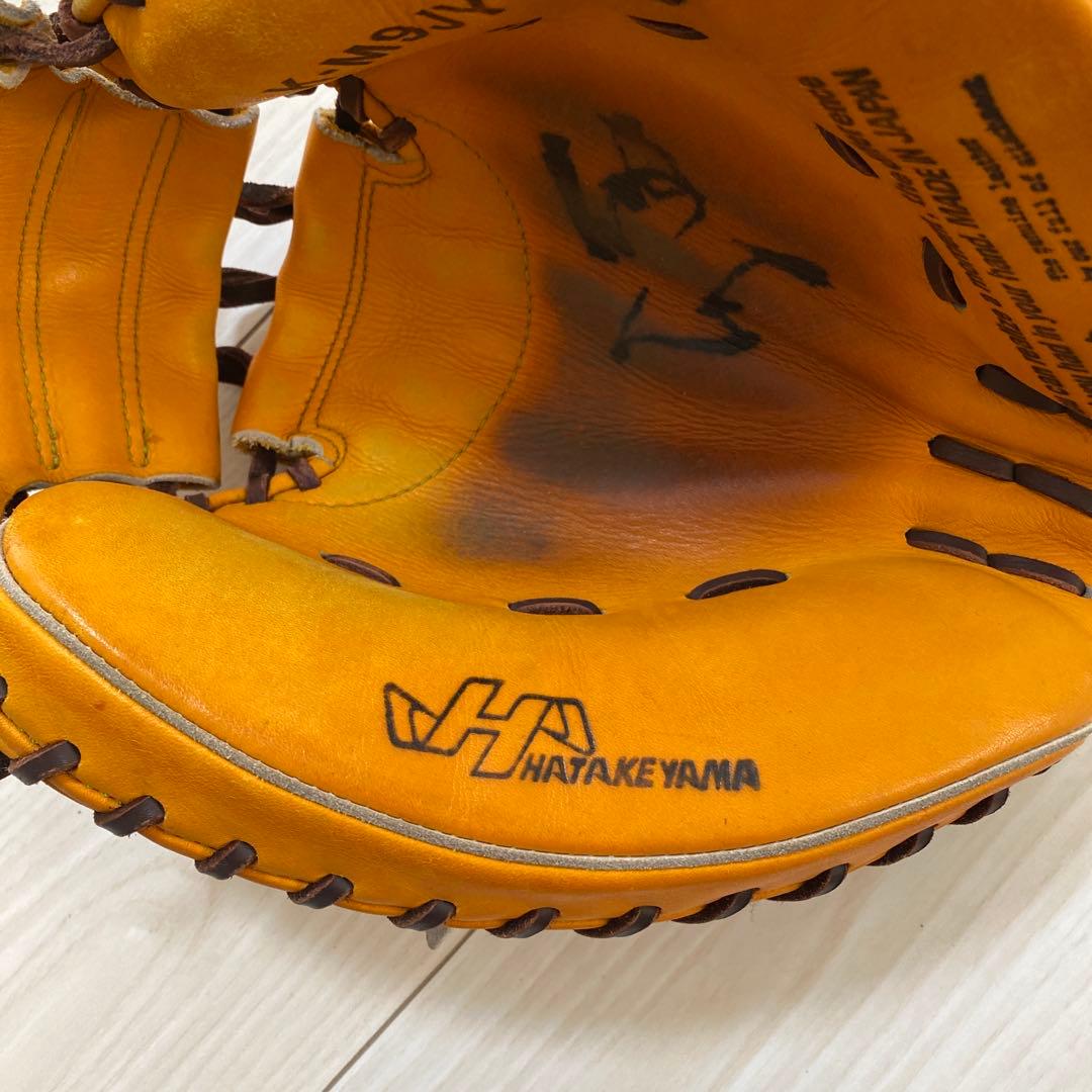 HATAKEYAMA K-M9JY 硬式野球キャッチーミット　オレンジ