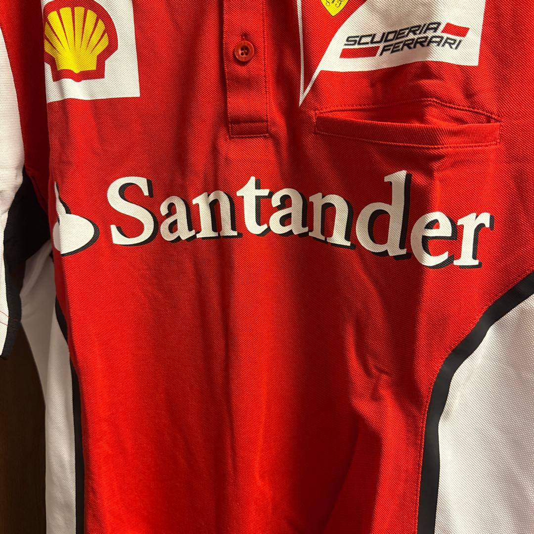 2012 ferrari フェラーリ ドライバー支給用 ポロシャツ/新品 M