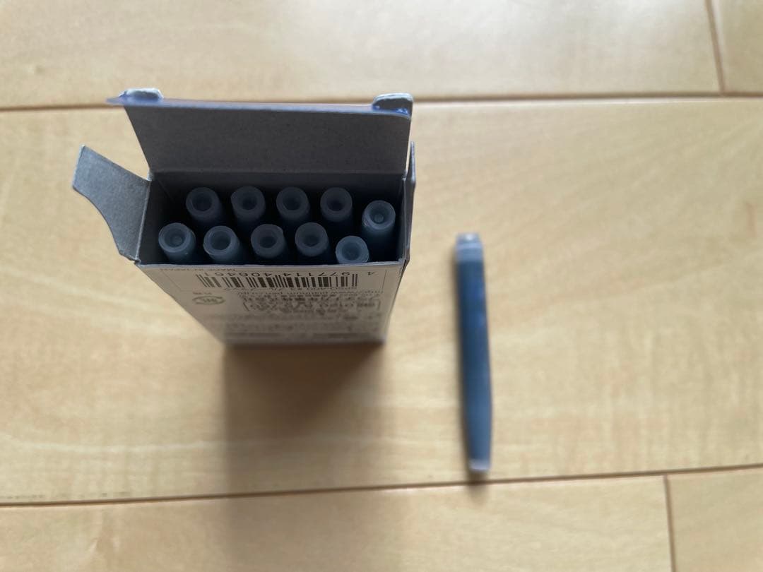 未使用品PLATINUM 万年筆 PNB-10000 細字　シャトルブルー