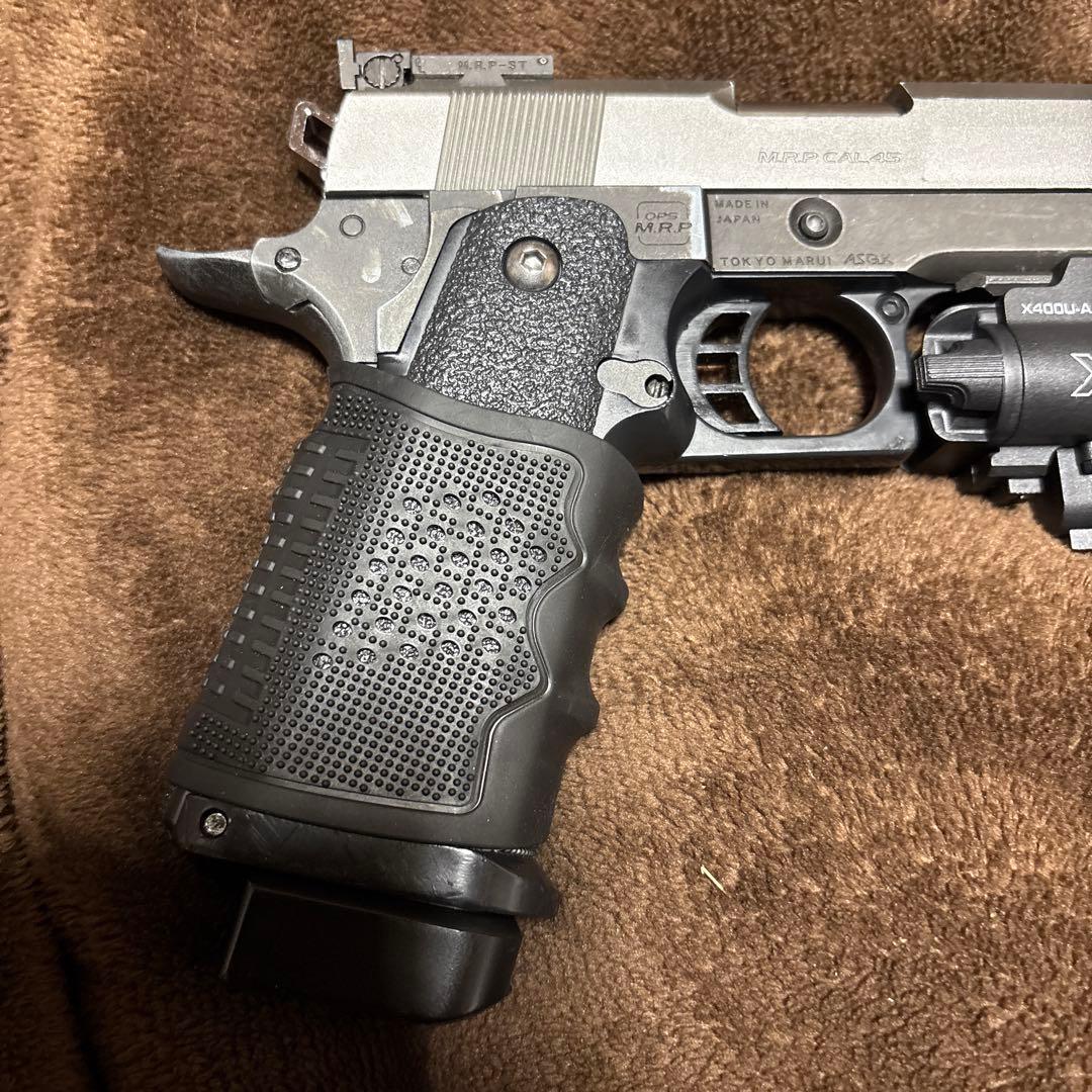 喜*一様 東京マルイ ガスブロ ハイキャパ 5.1 ステンレスモデル 外装カスタ