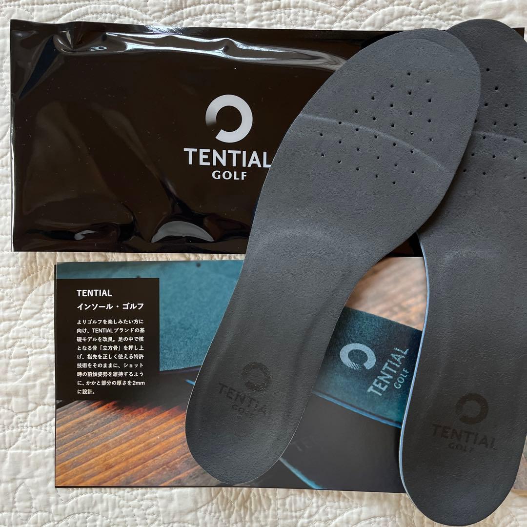 TENTIAL インソール・ゴルフ・カーボン　M