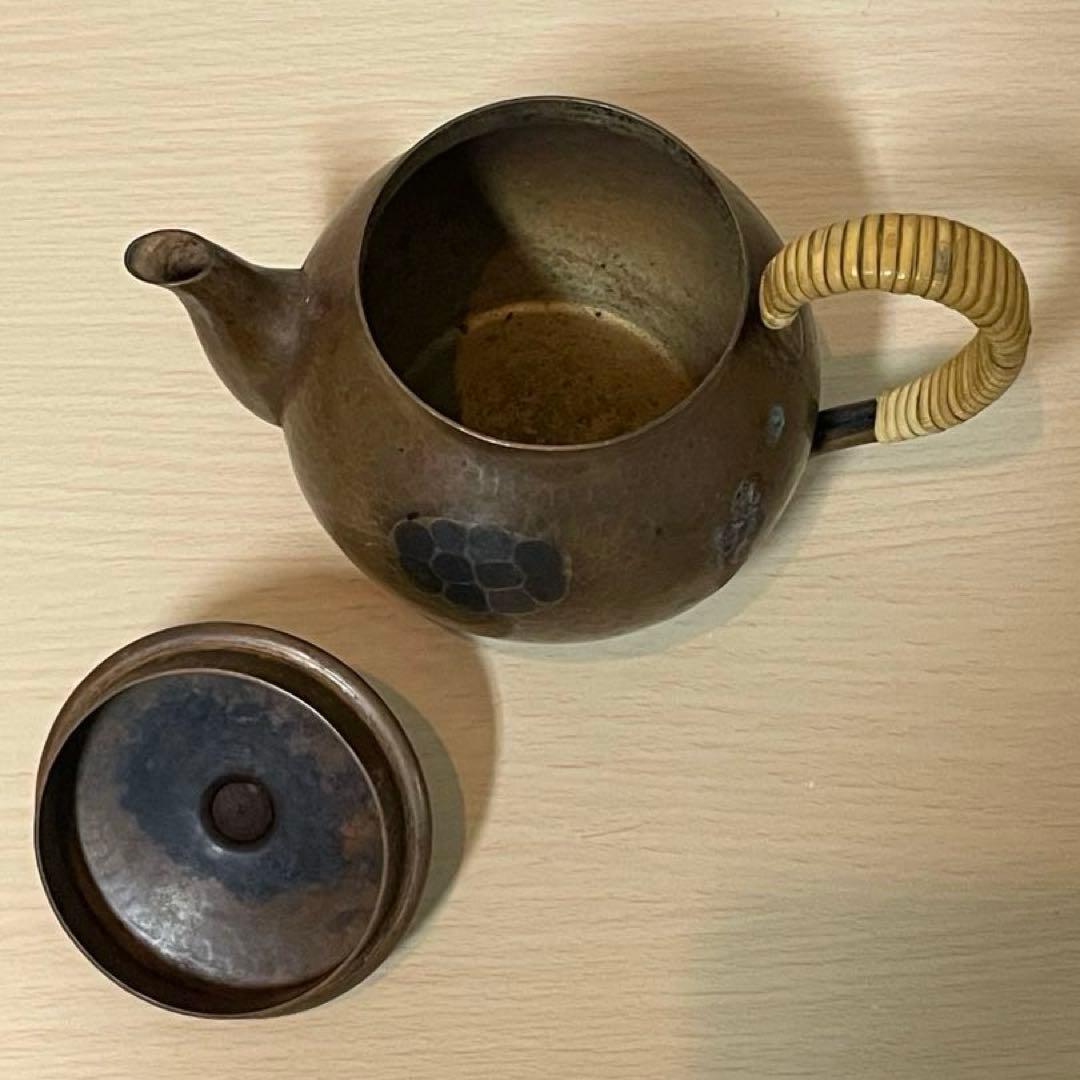 銅瓶 玉川堂 鎚起銅器