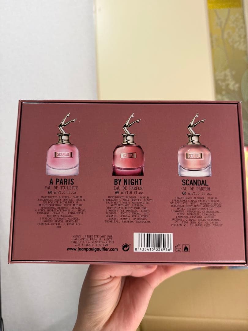 SCANDAL 香水 3本セット 30ml