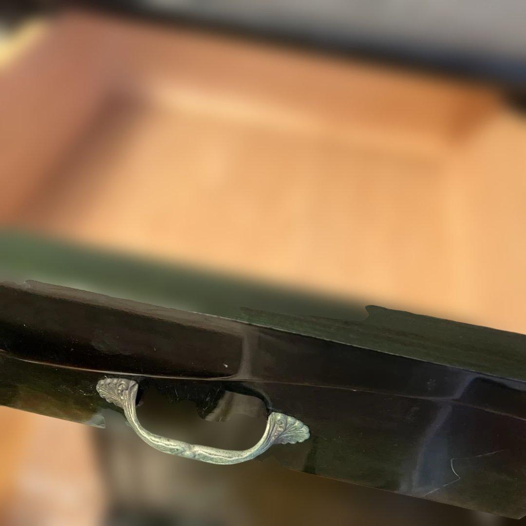 クラシックスタイル木製タンス 8引き出し フランスミラー