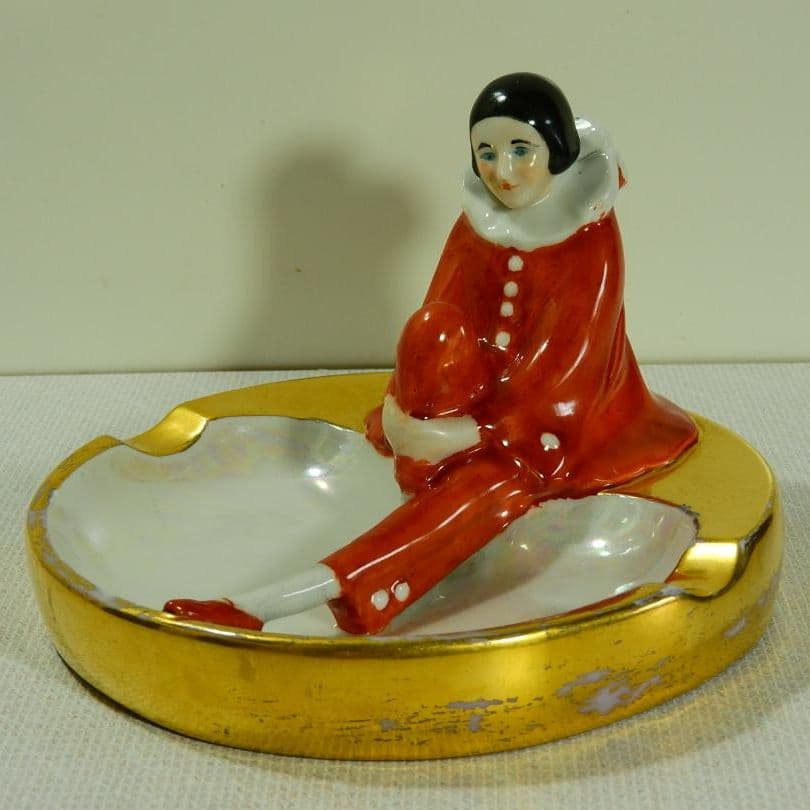 希少 デコレディ ハーレクイン クラウン ピエレッタ アッシュトレイNo.541