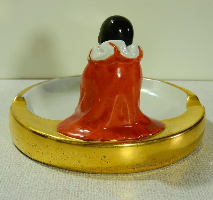 希少 デコレディ ハーレクイン クラウン ピエレッタ アッシュトレイNo.541