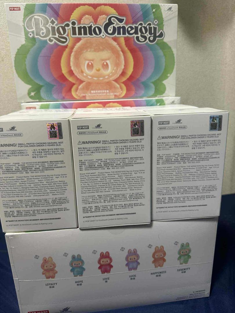 ちゃむᒼᑋªⁿ(๑˃̵ᴗ˂̵)☆ Big into Energy 5箱