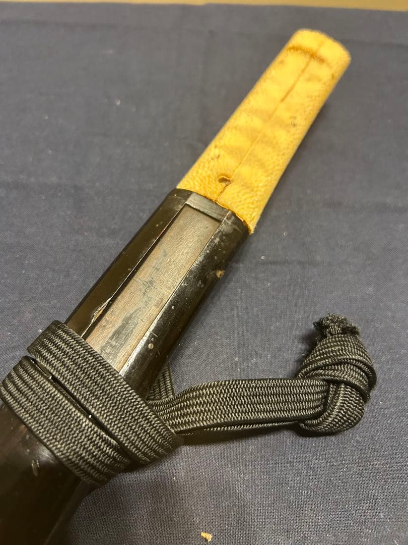 【模造刀】短刀 木製 鮫柄 小刀 拵え