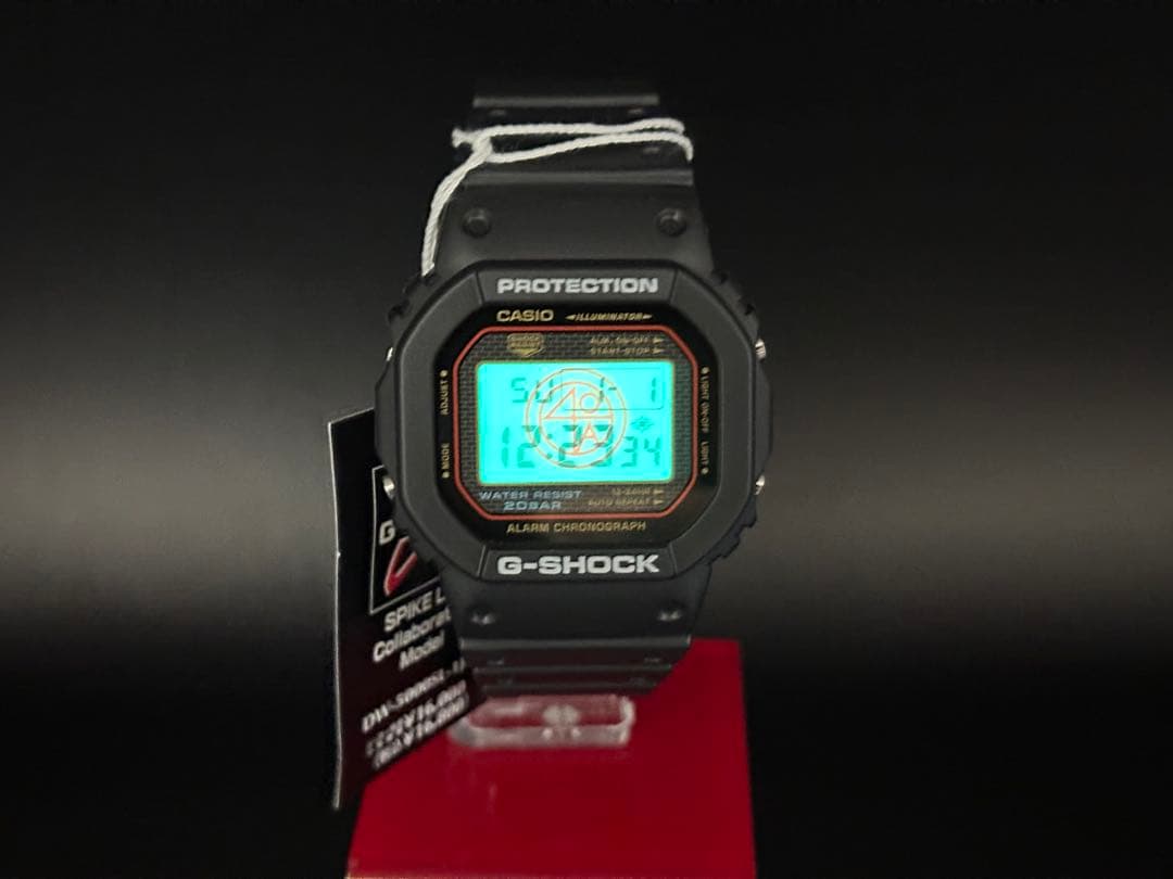 CASIO G-SHOCK スパイクリー 25周年 DW-5000SL-1JR