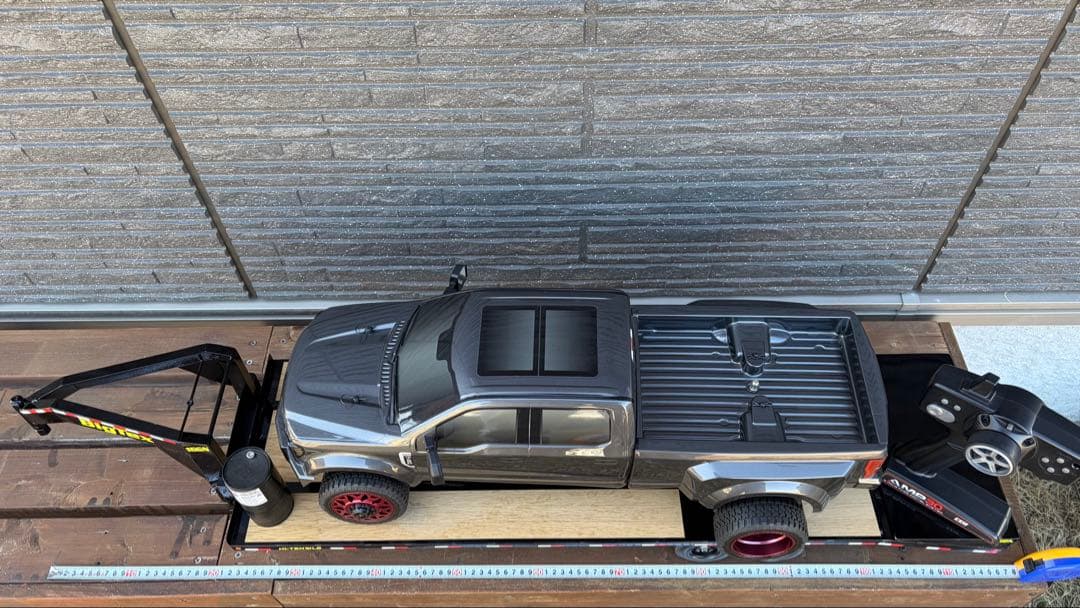 CEN F450 と　車載 トレーラー　（トラクサス scx10 rc4wd