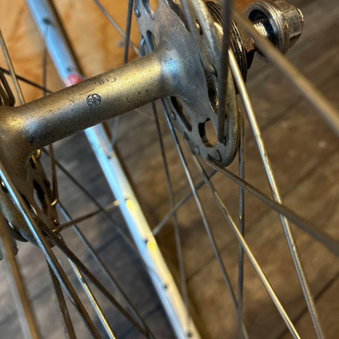 よしきん様 競輪ホイール前後　スズエプロマックス アラヤワールドチャンピオンリム