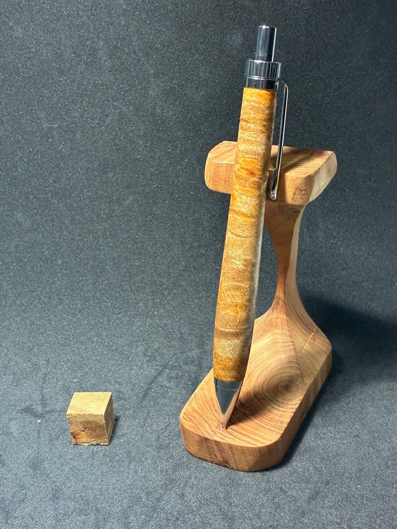 マーブルウッドシャーペン0.5mm 黄金楠