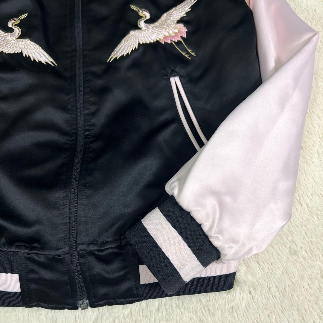 『美品』希少 adidas×Rita Ora リバーシブル スカジャン L