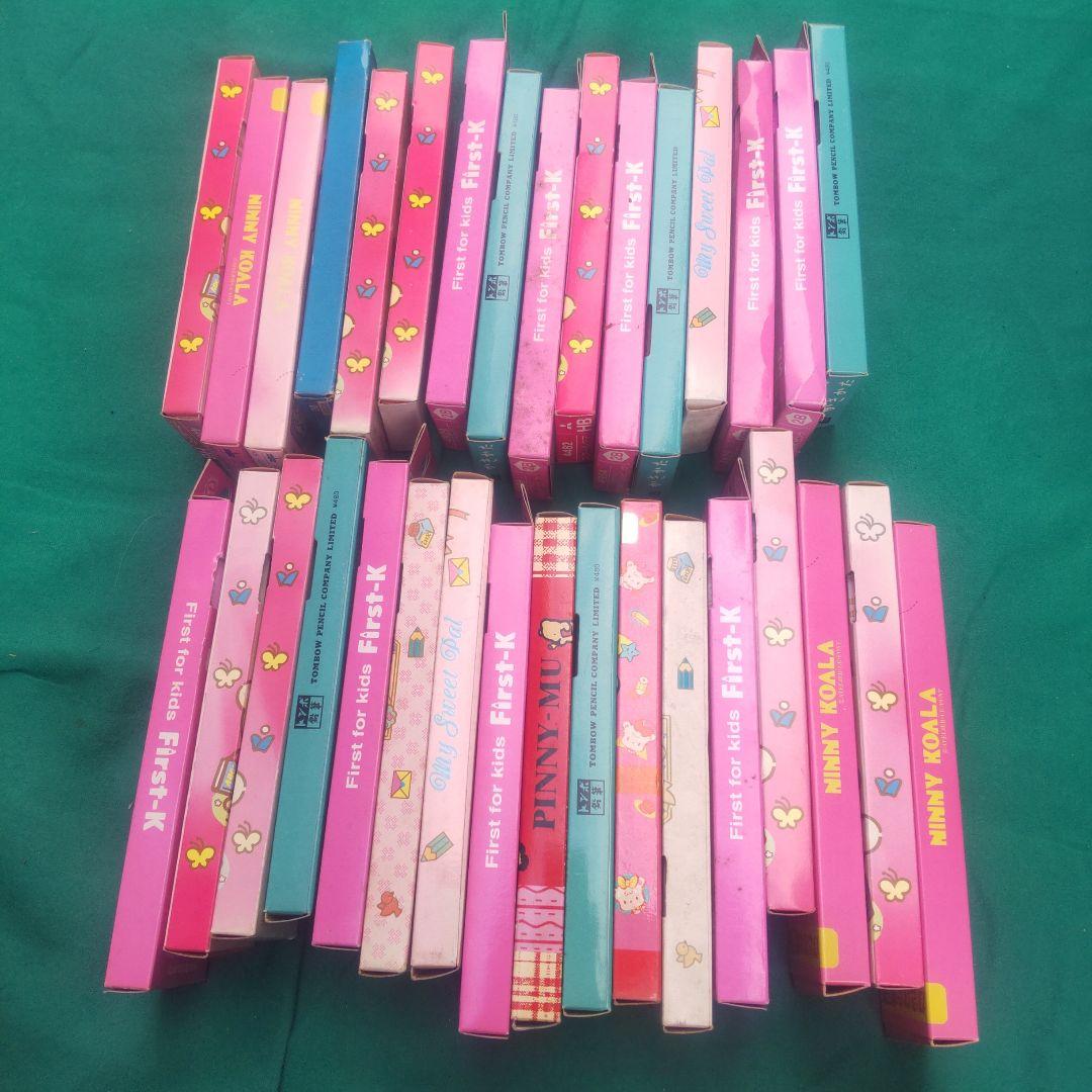 未使用　昭和レトロ　ファンシー　えんぴつ　トンボ　みつびし　デッドストック