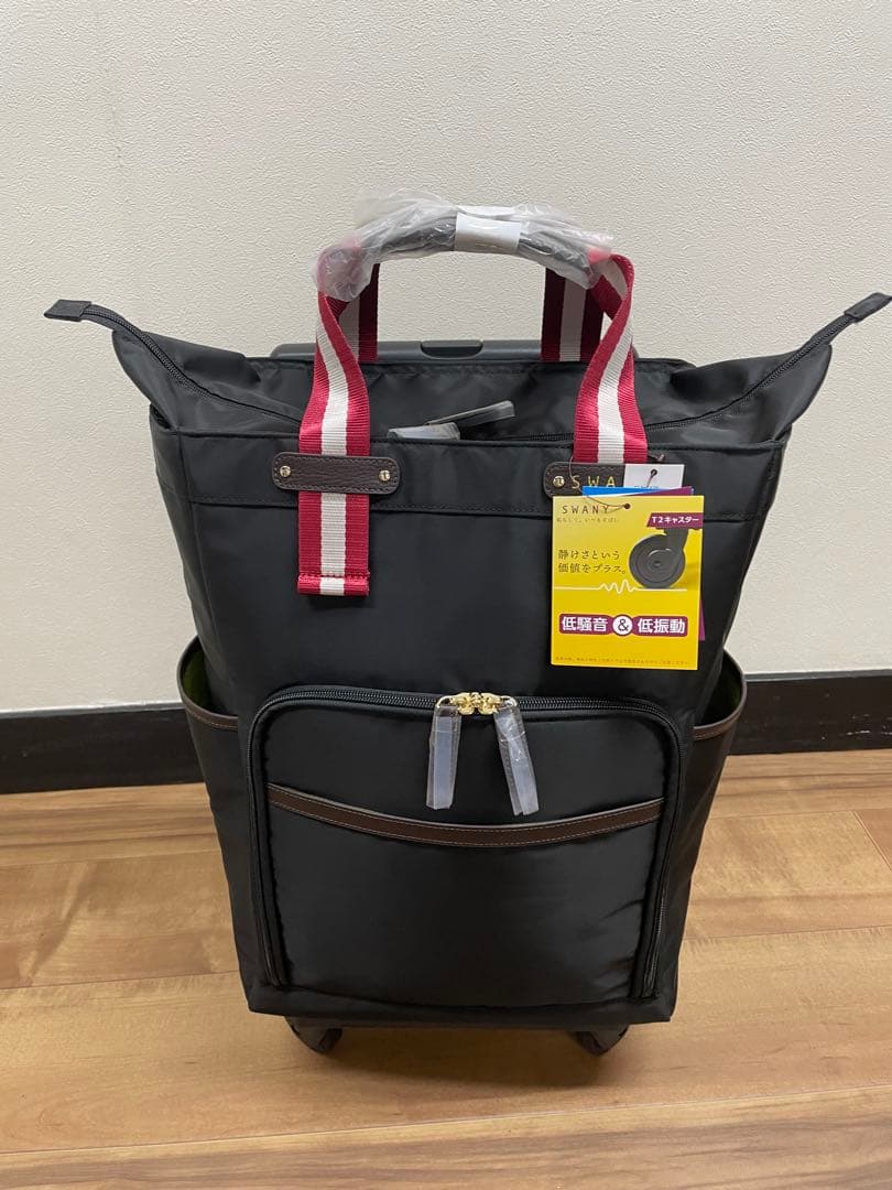 ◆未使用品◆ スワニー D-630 ポルド イス付 L21 ブラック×レッド色