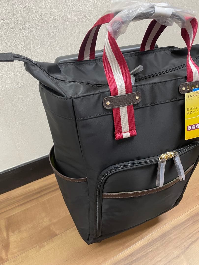 ◆未使用品◆ スワニー D-630 ポルド イス付 L21 ブラック×レッド色