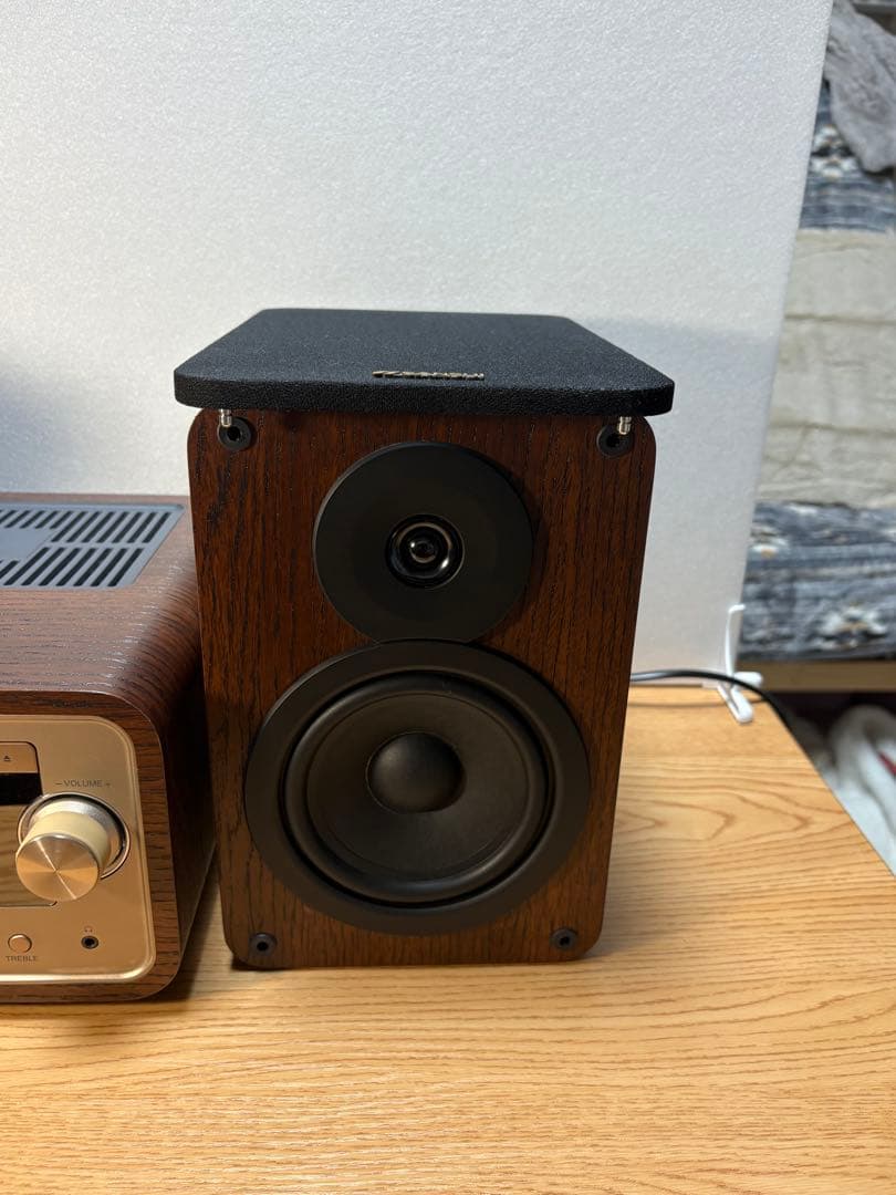 SANSUI真空管ハイブリッドアンプ搭載ステレオシステムSMC-300BT美品