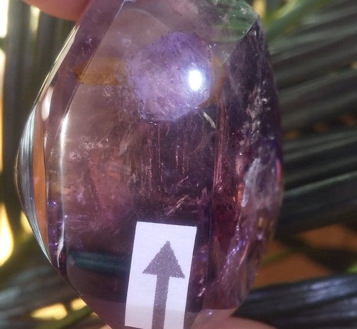 水入り★ 極上 レインボー アメジスト 大粒
