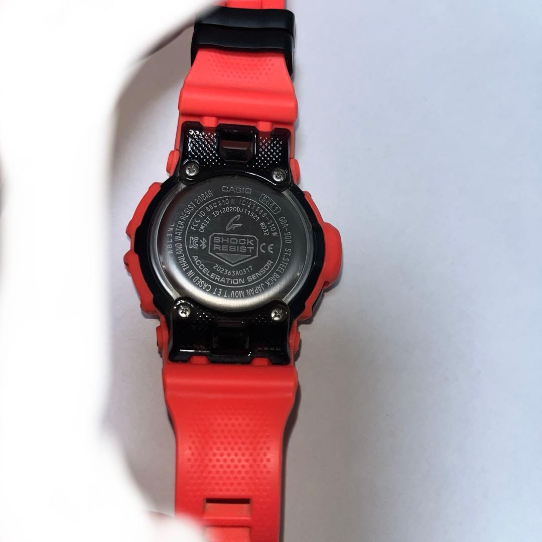 G-SHOCK GBA-900オレンジ カシオ