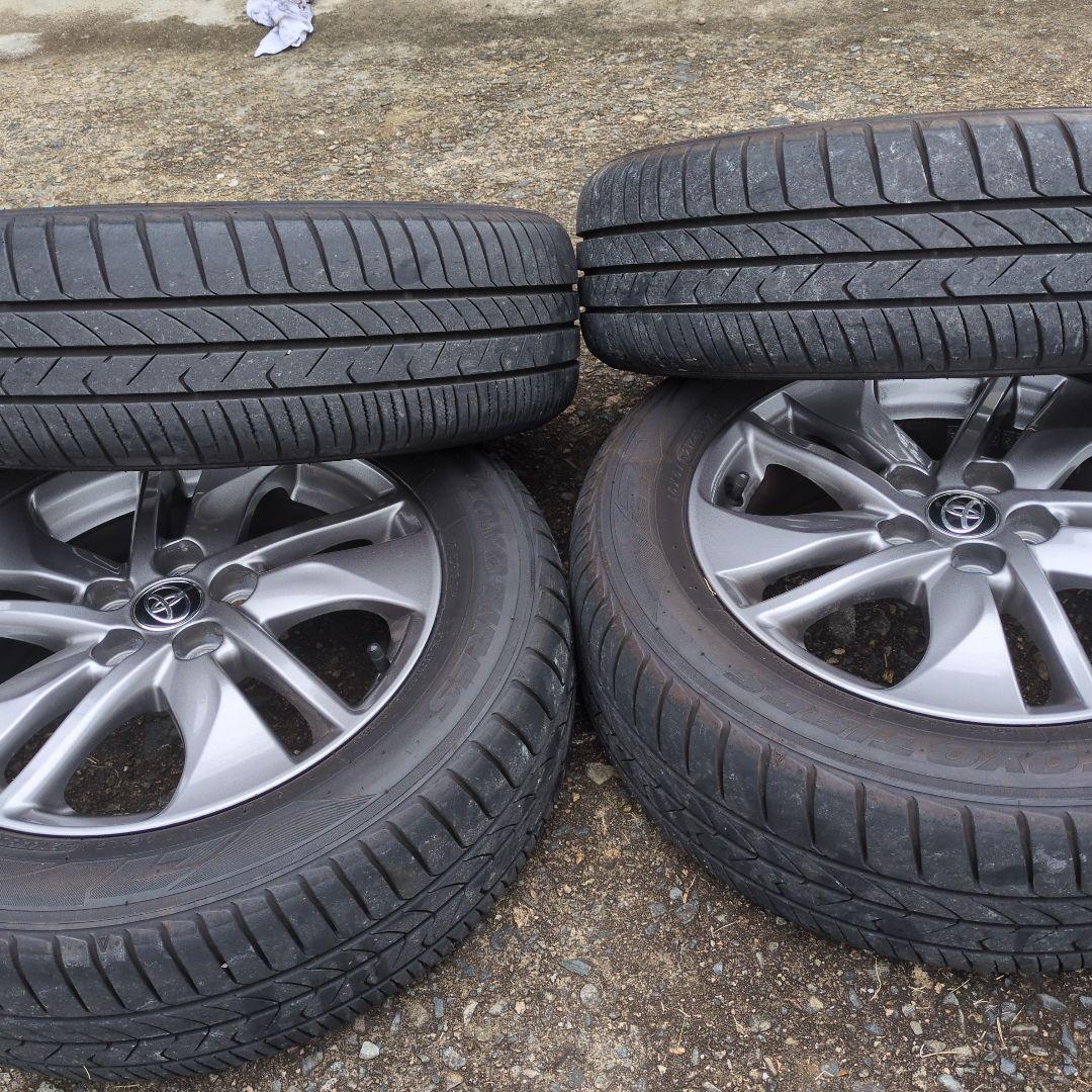 15インチ シルバー ホイールタイヤセット