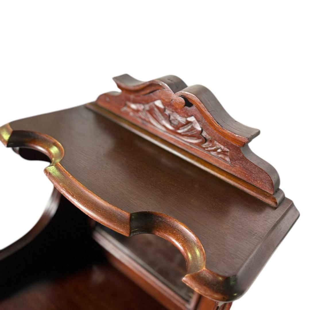 HR618 【アンティーク】英国　家具 コールボックス　ビクトリアンスタイル