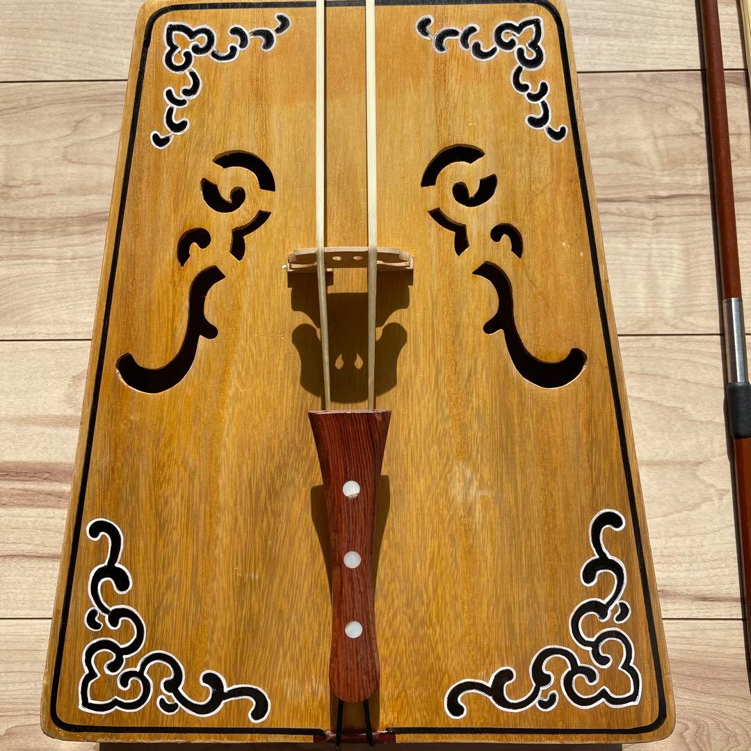 モンゴル　馬頭琴　状態良好