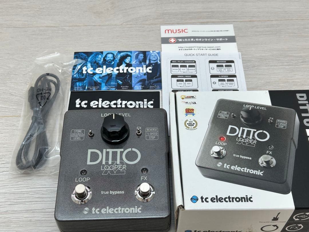 TC Electronic Ditto X2 Looper ギターエフェクター